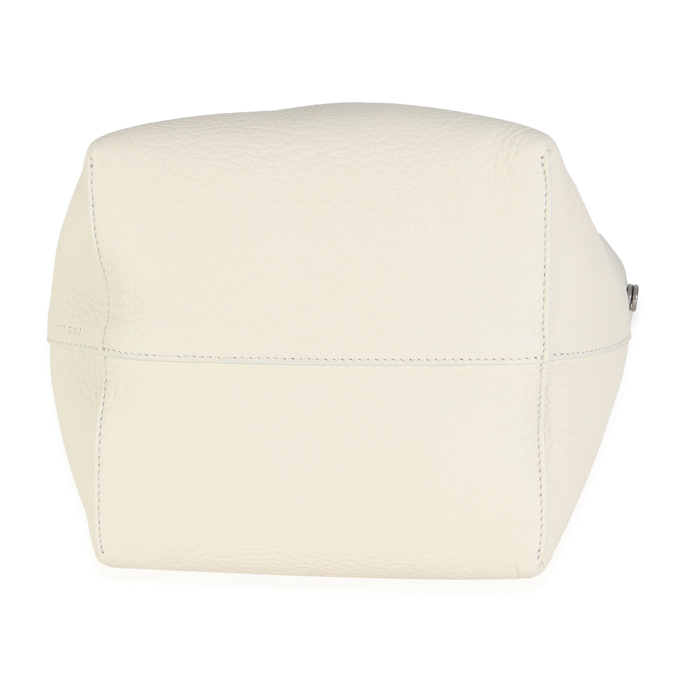 The Row Ivory Grained Calfskin Medium NS Tote Hook Bag - Picture 5 of 8